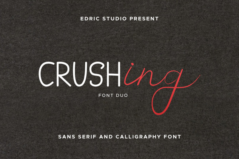 Crushing Font