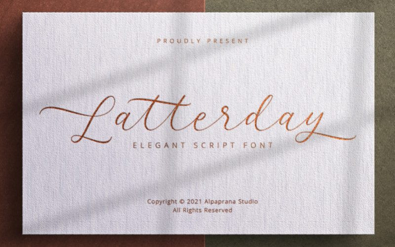 Latterday Font