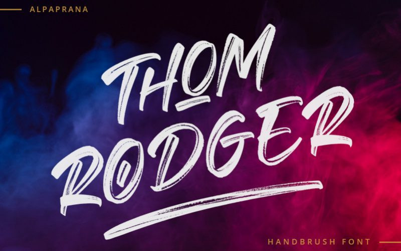 Thom Rodger Font