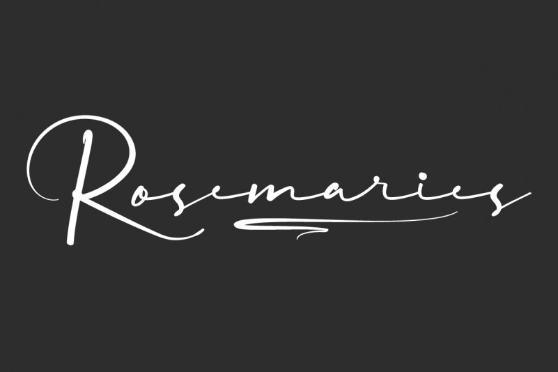 Rosemaries Font