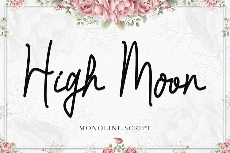 High Moon Font