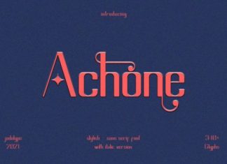 Achone Font