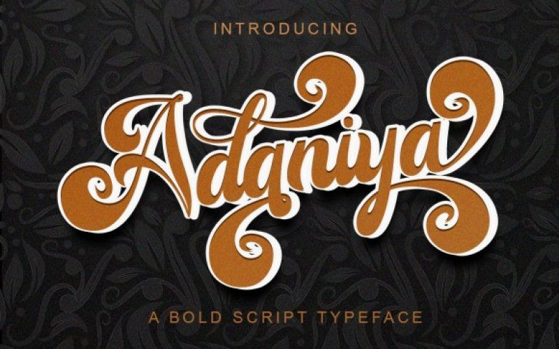 Adaniya Font