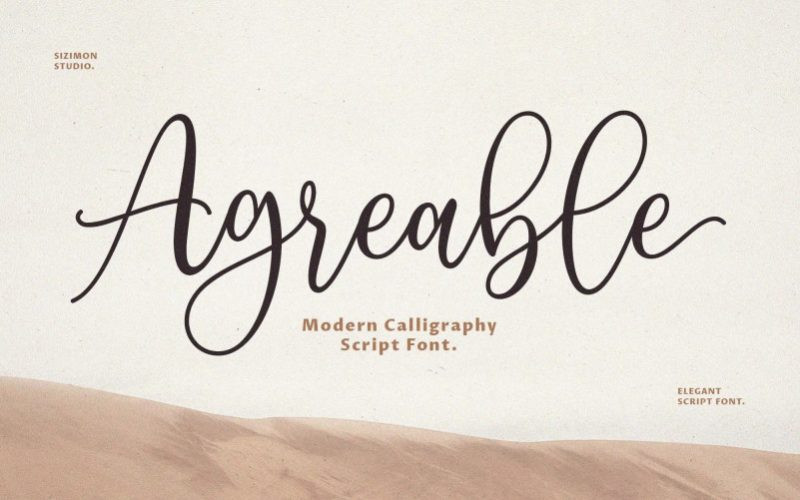 Agreable Font