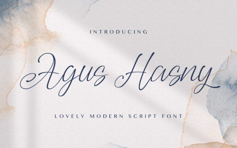 Agus Hasny Font