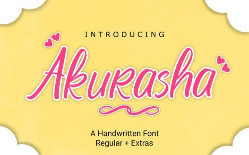 Akurasha Font