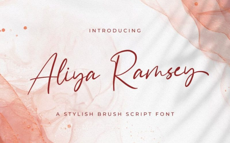 Aliya Ramsey Font