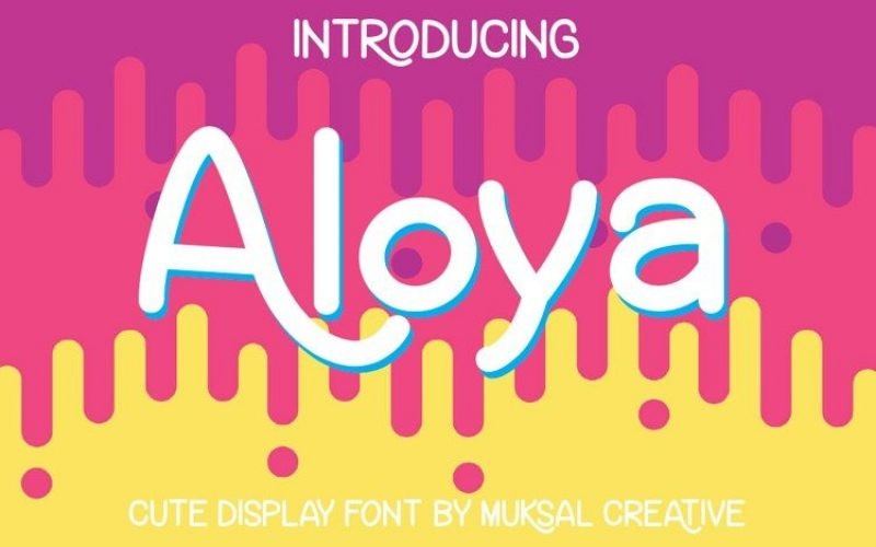 Aloya Font