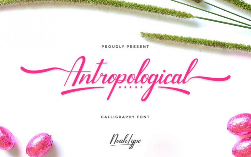 Antropological Font