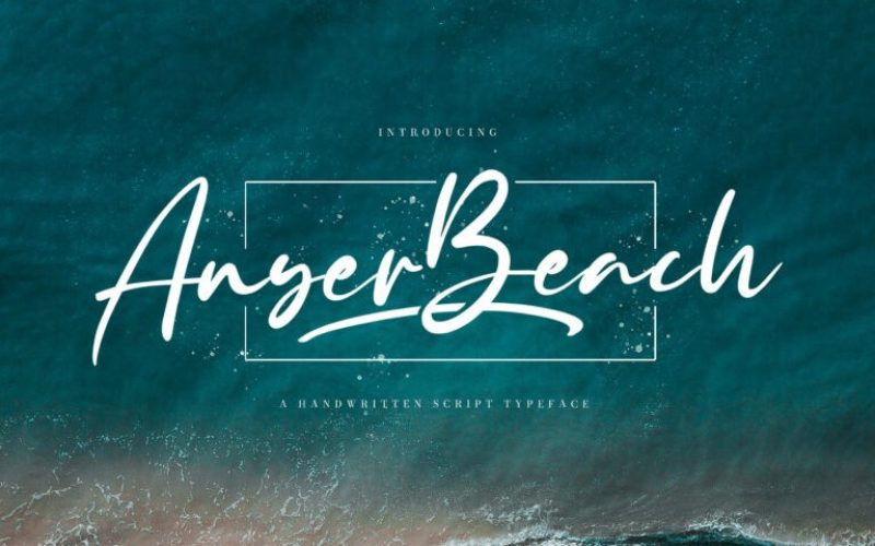 Anyer Beach Font