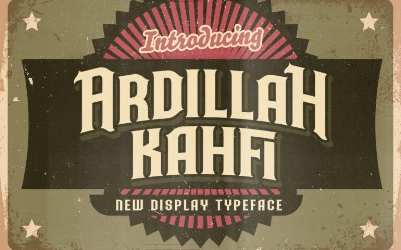 Ardillah Kafi Font