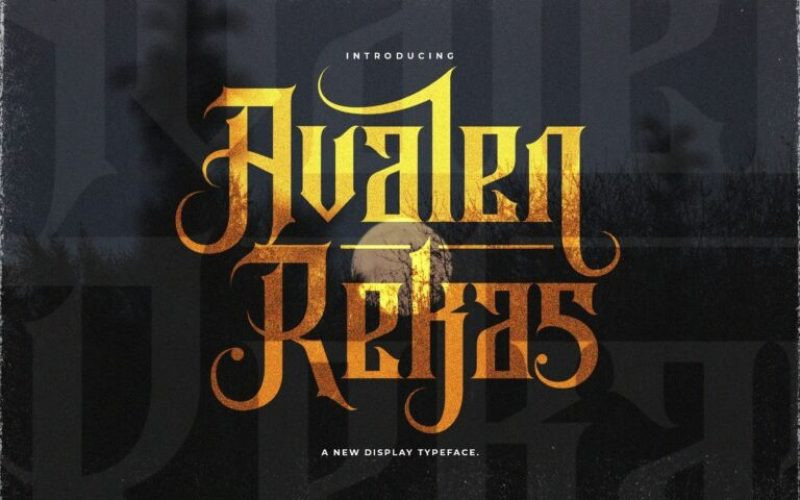 Avalen Rekas Font