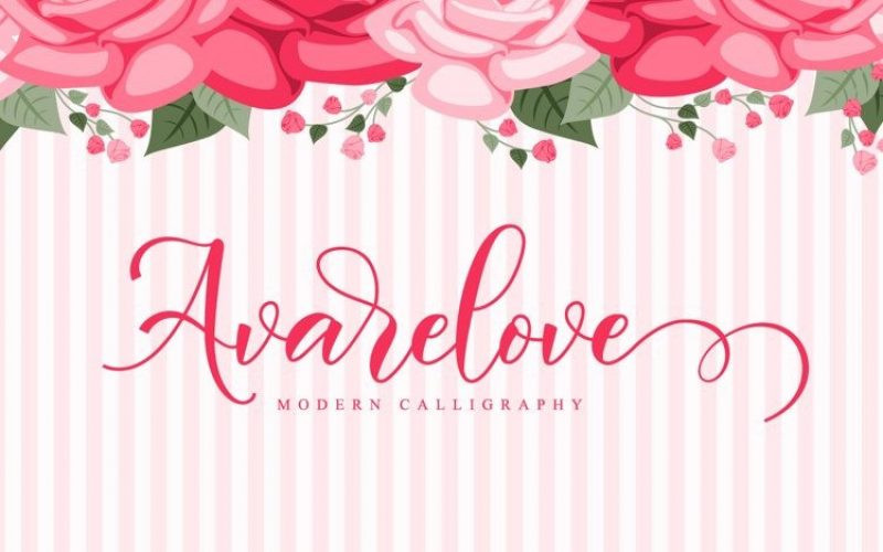 Avarelove Font