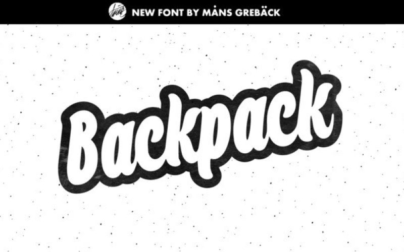 Backpack Font