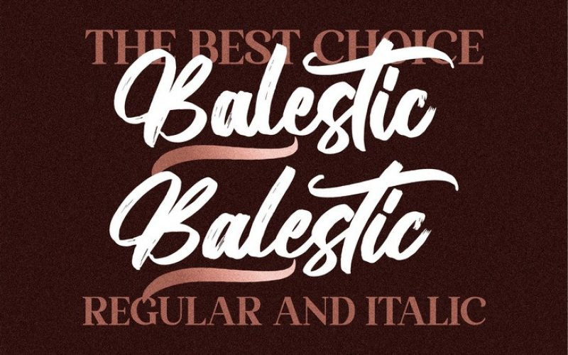 Balestic Font