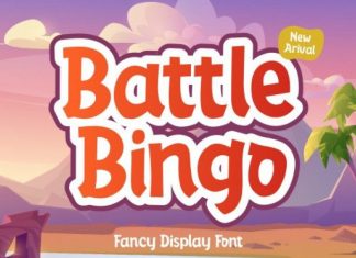 Battle Bingo Font