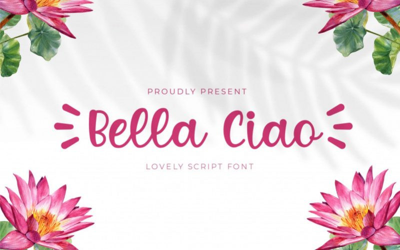 Bella Ciao Font