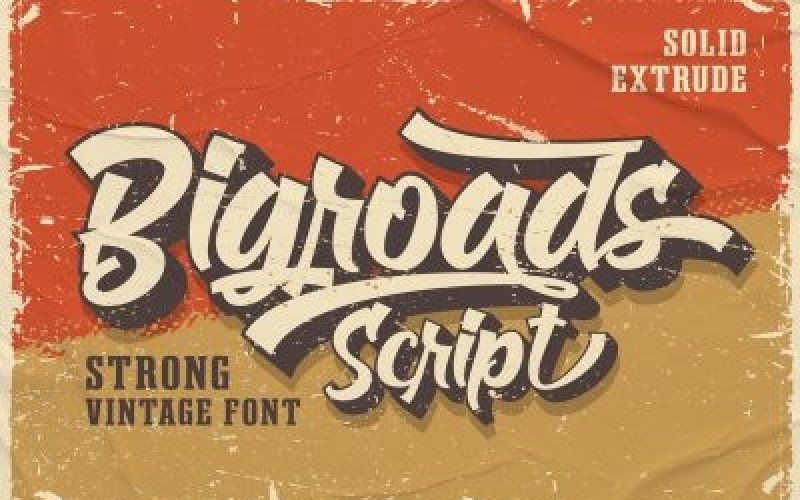 Bigroads Font