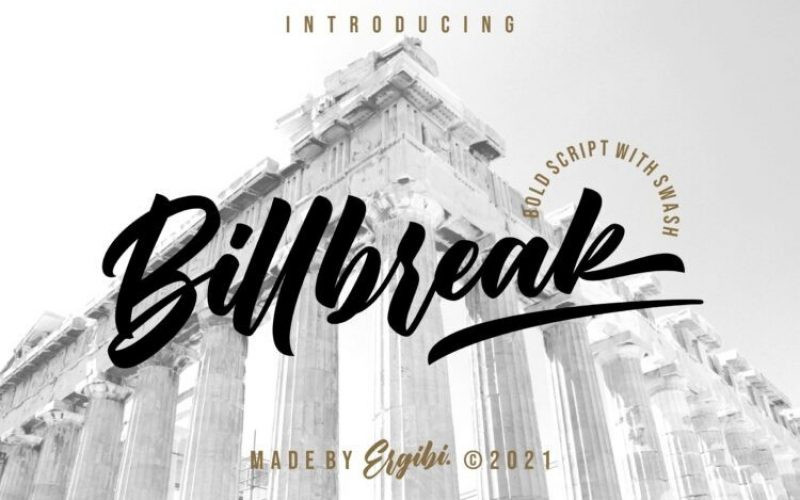 Billbreak Font