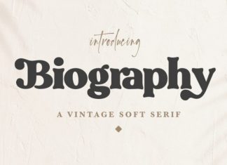 Biography Font