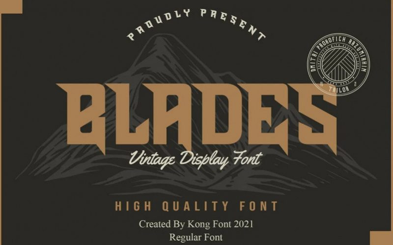 Blades Font