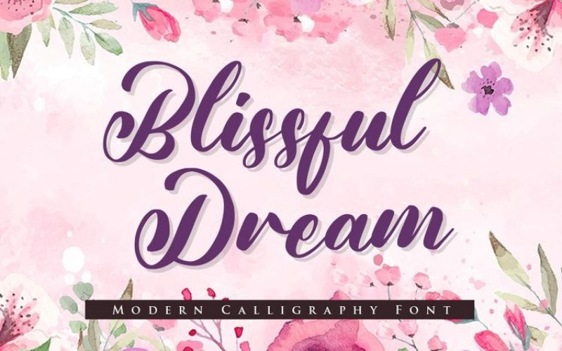 Blissful Dream Font