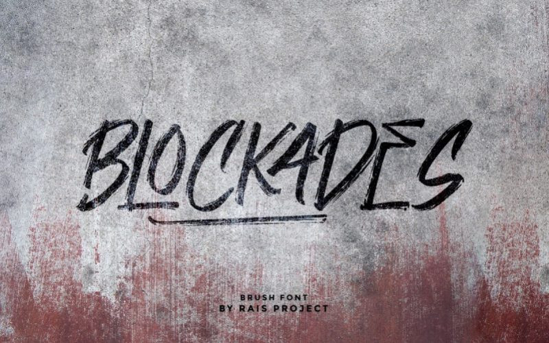 Blockades Font