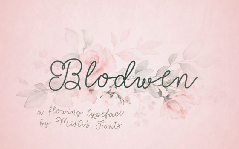 Blodwen Font