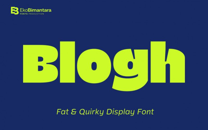 Blogh Font