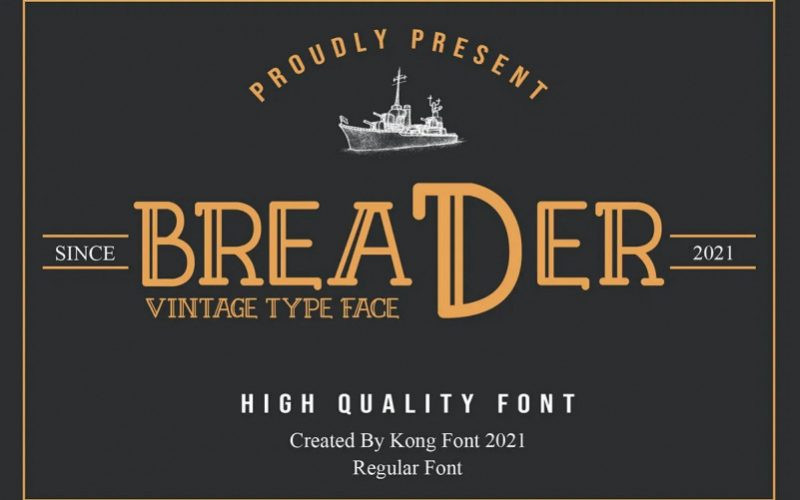 Breader Font