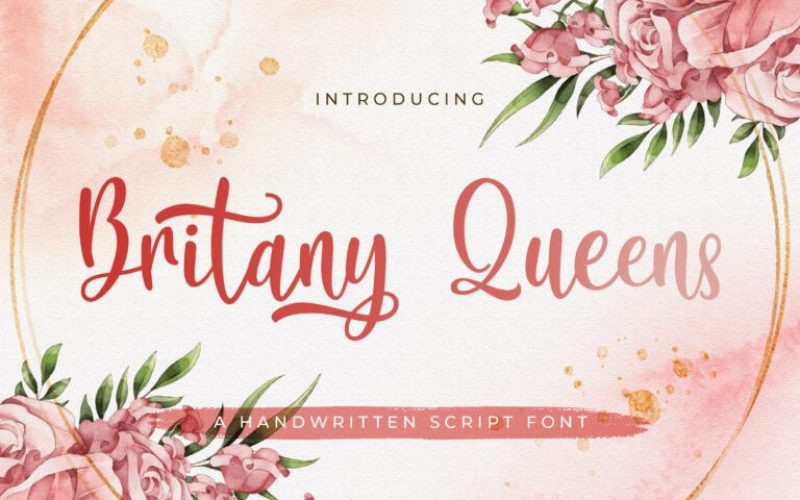 Britany Queens Font