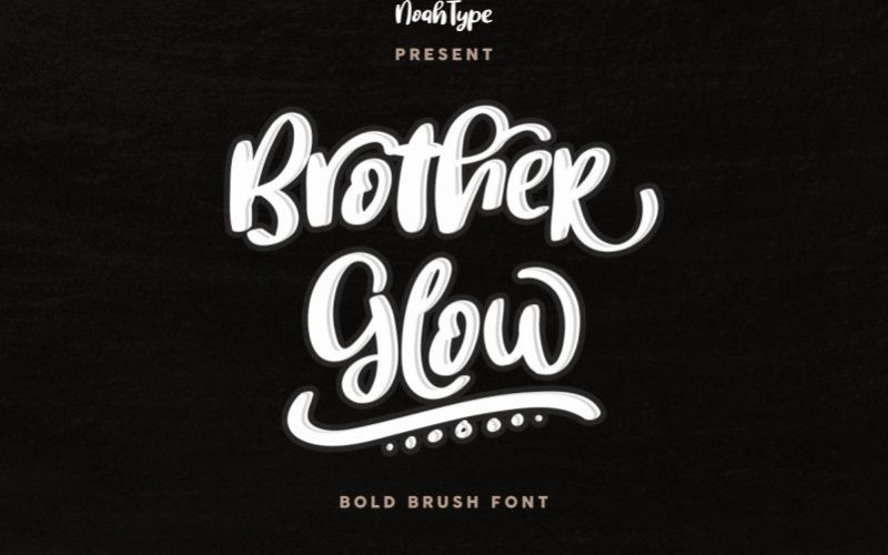 Brother Glow Font