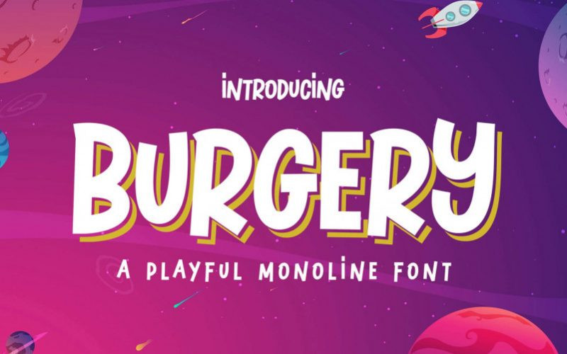 Burgery Font