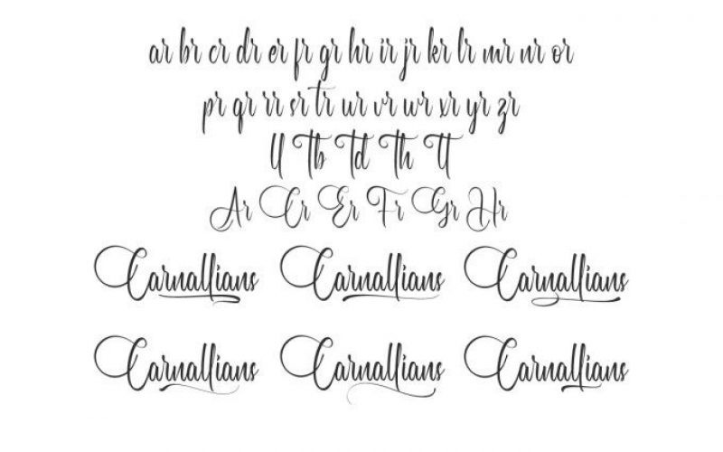 Carnallians Font