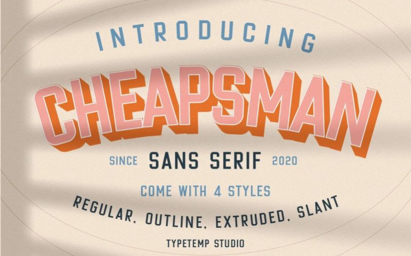 Cheapsman Font