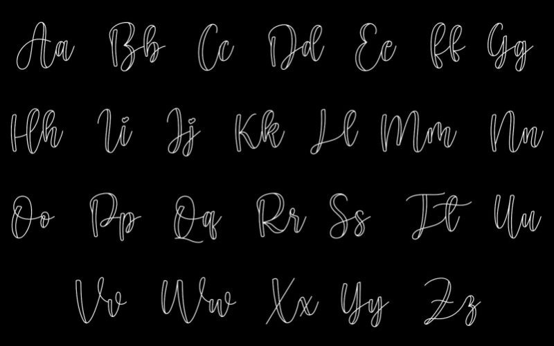 Christmas Melody Font