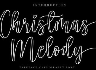 Christmas Melody Font
