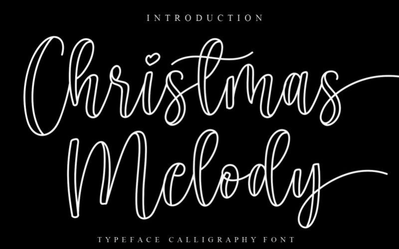 Christmas Melody Font