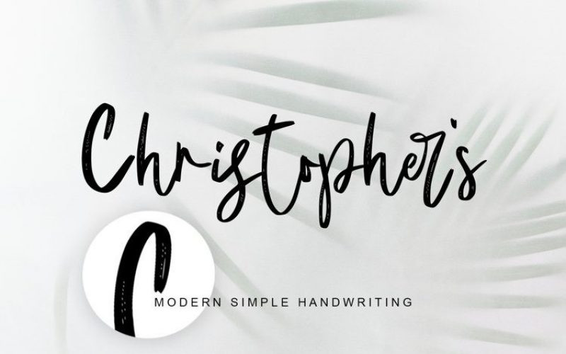 Christopher’s Font