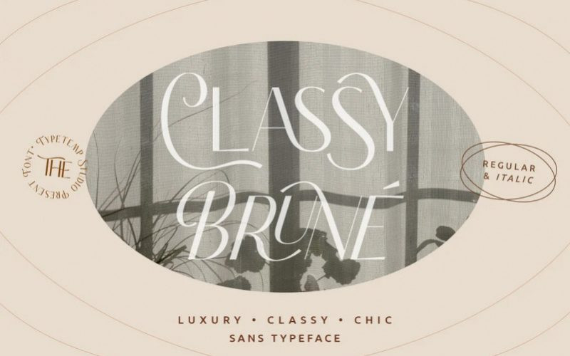 Classy Brune Font