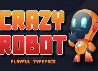 Crazy Robot Font