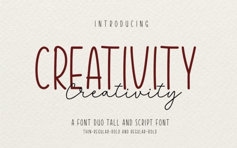 Creativty Font