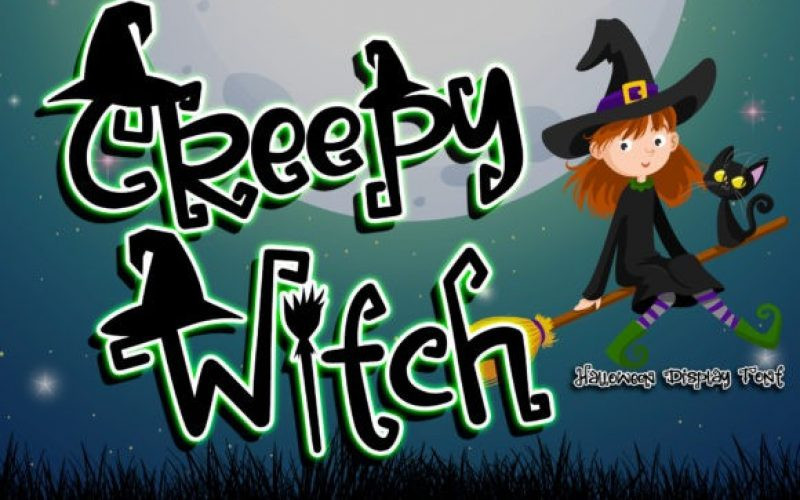 Creepy Witch Font