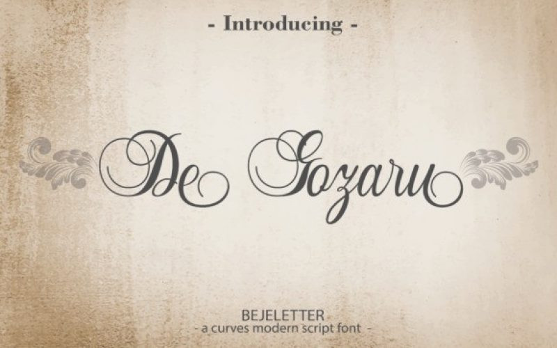 De Gozaru Font