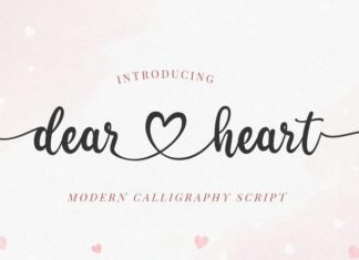 Dear Heart Font