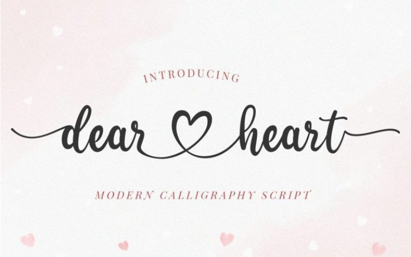 Dear Heart Font