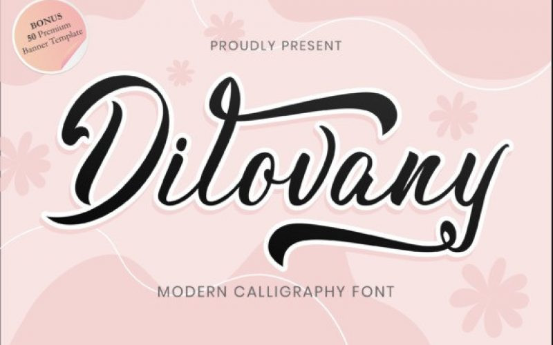 Dilovany Font