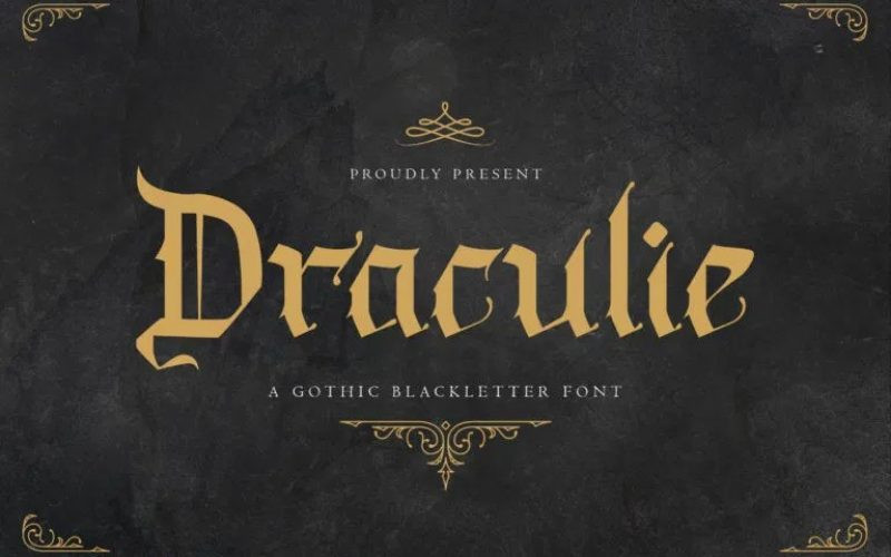 Draculie Font