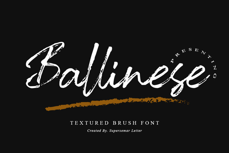 Ballinese Font