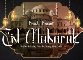 Eid Mubarak Font